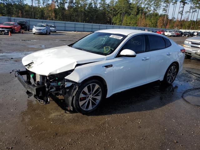 KIA OPTIMA SX 2016 with VIN 5XXGW4L21GG087014 - Photo from auction
