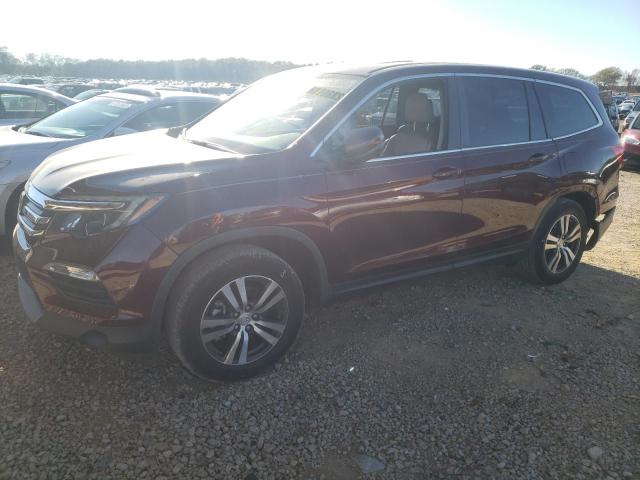 HONDA PILOT EXL 2018 with VIN 5FNYF5H55JB020536 - Photo from auction