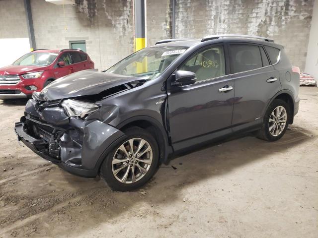 TOYOTA RAV4 HV LI 2018 with VIN JTMDJREV9JD166244 - Photo from auction