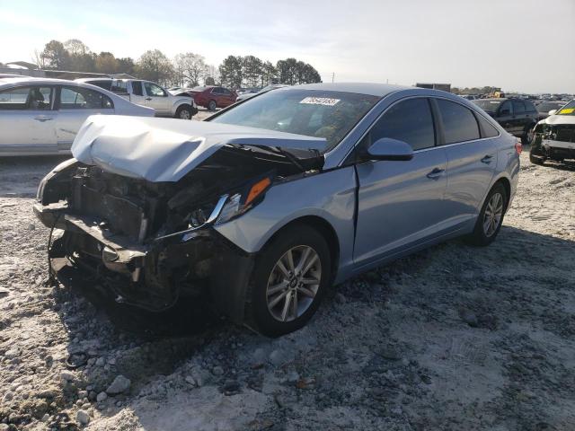 HYUNDAI SONATA SE 2016 with VIN 5NPE24AF2GH276638 - Photo from auction