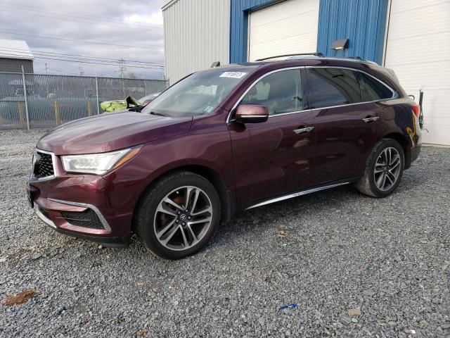 ACURA MDX TECHNO 2017 with VIN 5FRYD4H69HB502072 - Photo from auction