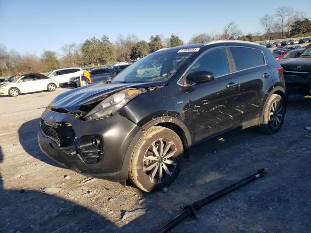 KIA SPORTAGE E 2017 with VIN KNDPNCAC6H7205285 - Photo from auction