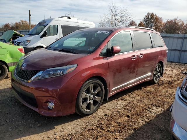 TOYOTA SIENNA SE 2017 with VIN 5TDXZ3DC7HS886630 - Photo from auction