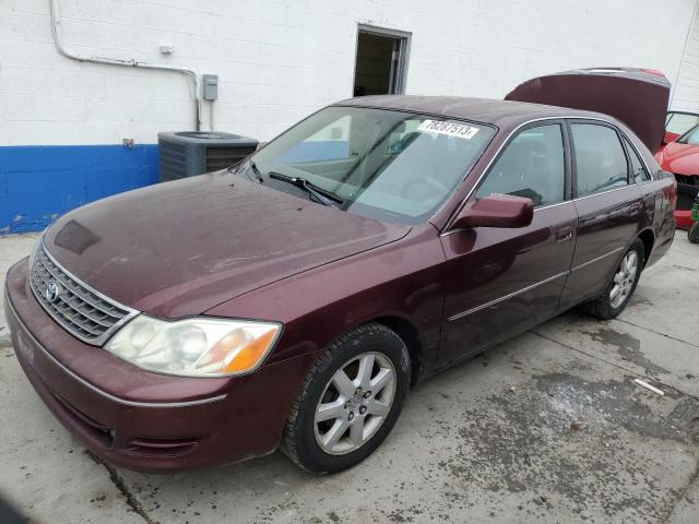 TOYOTA AVALON XL 2003 with VIN 4T1BF28B73U335015 - Photo from auction