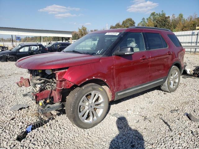 FORD EXPLORER X 2018 with VIN 1FM5K7D80JGB75099 - Photo from auction