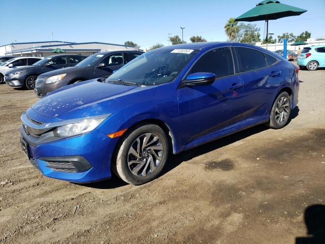 HONDA CIVIC EX 2018 with VIN 2HGFC2F72JH507191 - Photo from auction