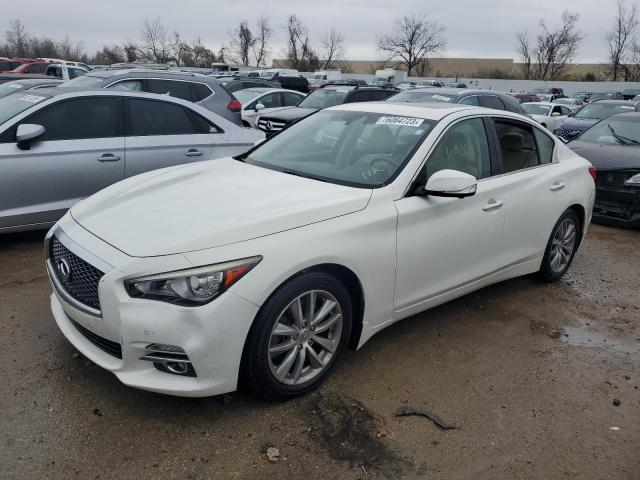 INFINITI Q50 BASE 2015 with VIN JN1BV7AP3FM334087 - Photo from auction