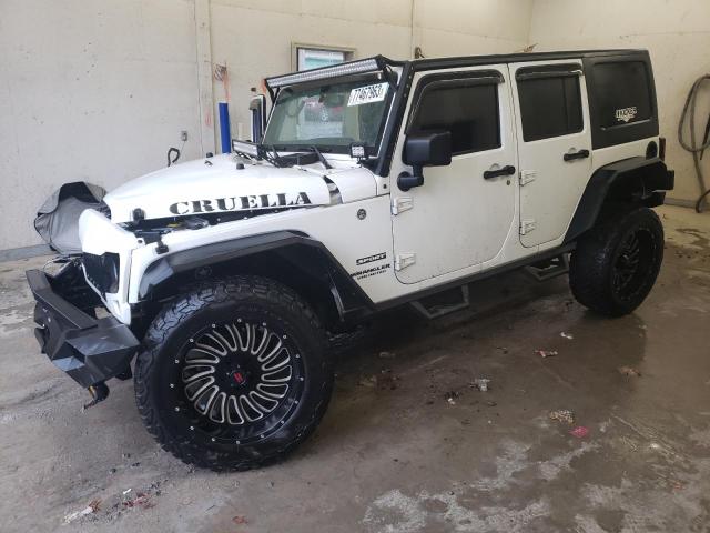 JEEP WRANGLER U 2017 with VIN 1C4BJWDG0HL622740 - Photo from auction