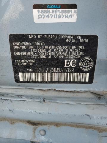Photo 14 from auction – 2021 SUBARU CROSSTREK with VIN JF2GTAGC4M8285399