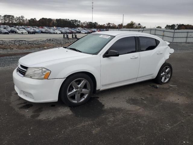 DODGE AVENGER SE 2012 with VIN 1C3CDZAB5CN243045 - Photo from auction