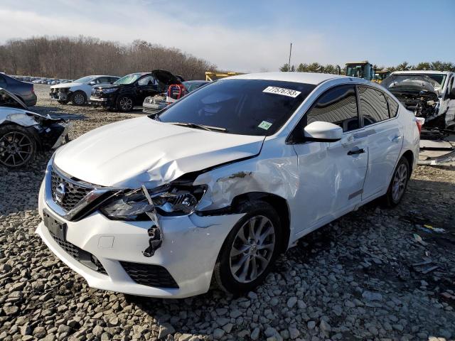 NISSAN SENTRA S 2018 with VIN 3N1AB7AP1JY296692 - Photo from auction