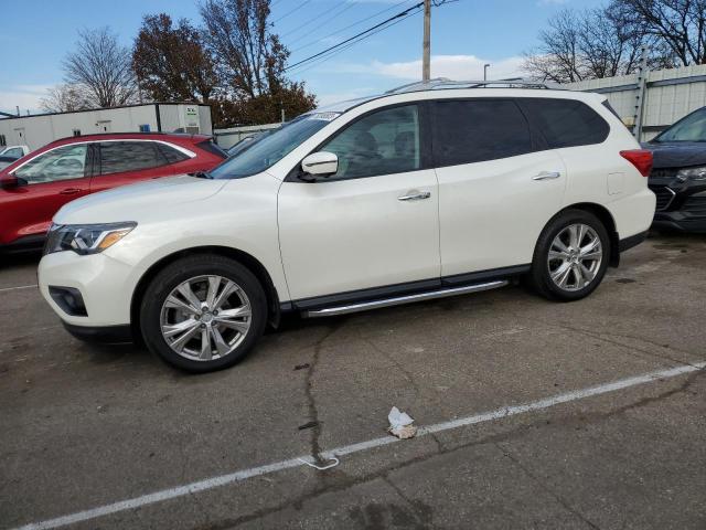 NISSAN PATHFINDER 2018 with VIN 5N1DR2MM1JC655585 - Photo from auction