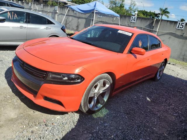 DODGE CHARGER R/ 2018 with VIN 2C3CDXCT4JH142224 - Photo from auction