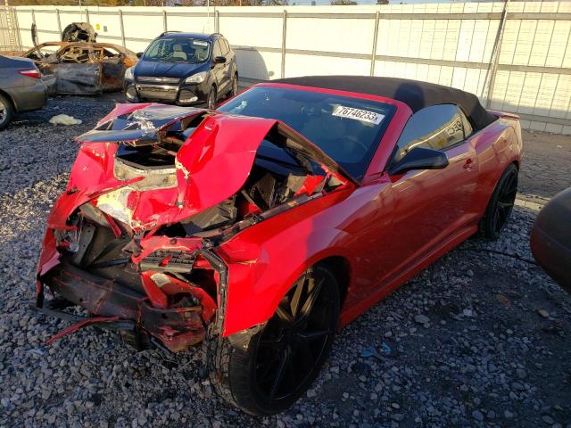 CHEVROLET CAMARO LT 2015 with VIN 2G1FF3D36F9221026 - Photo from auction