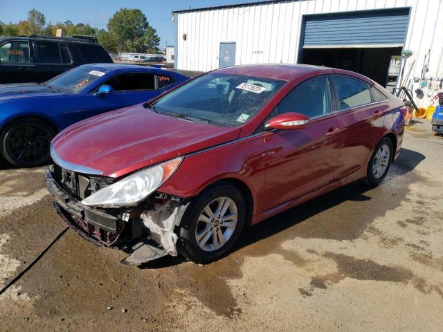 HYUNDAI SONATA GLS 2014 with VIN 5NPEB4AC2EH858144 - Photo from auction
