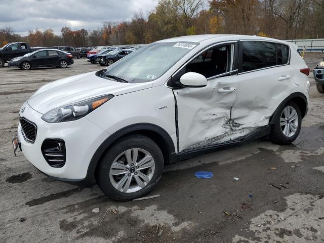 KIA SPORTAGE L 2017 with VIN KNDPMCAC9H7255682 - Photo from auction