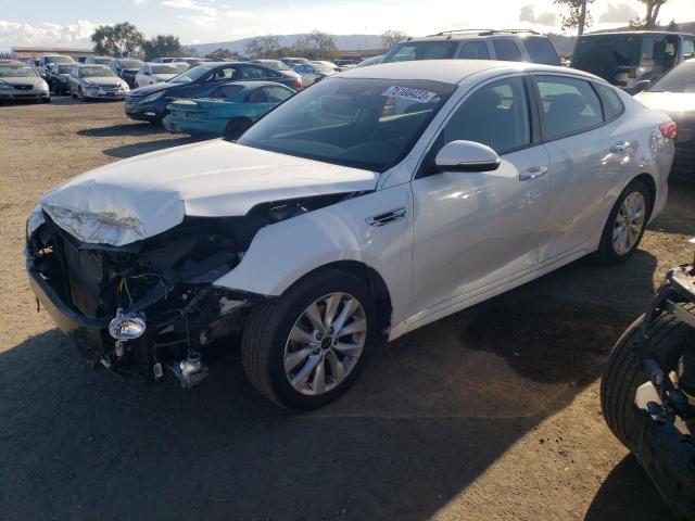 KIA OPTIMA LX 2016 with VIN 5XXGT4L35GG081766 - Photo from auction