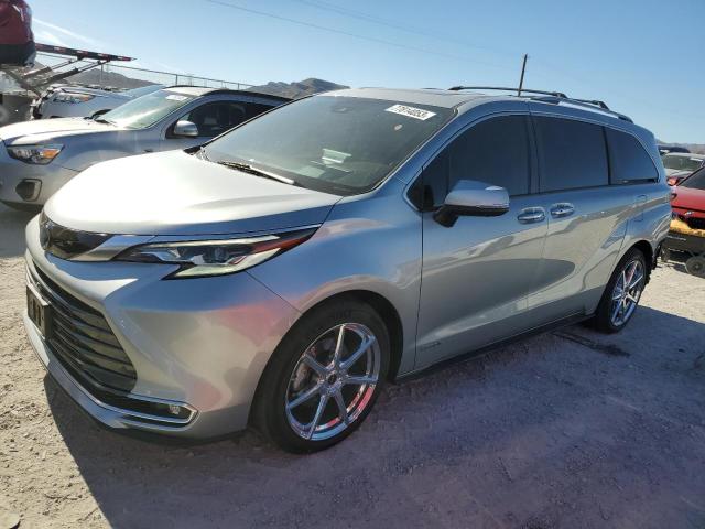 TOYOTA SIENNA LIM 2021 with VIN 5TDERKEC8MS009185 - Photo from auction