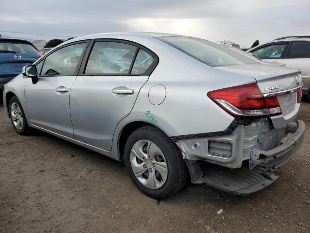 Photo 2 from auction – 2013 HONDA CIVIC LX with VIN 19XFB2F56DE242579