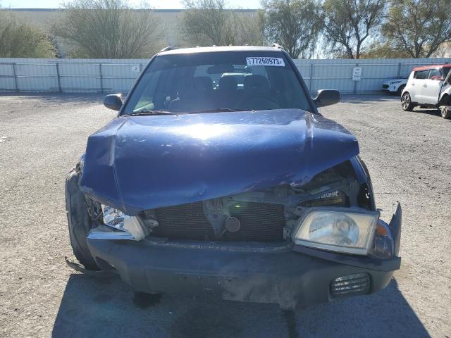 Photo 5 from auction – 2001 SUBARU FORESTER L with VIN JF1SF63581G760659