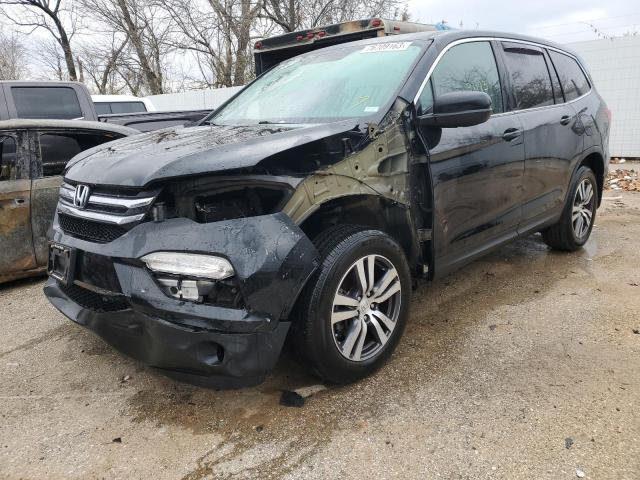 HONDA PILOT EXL 2017 with VIN 5FNYF6H50HB081941 - Photo from auction