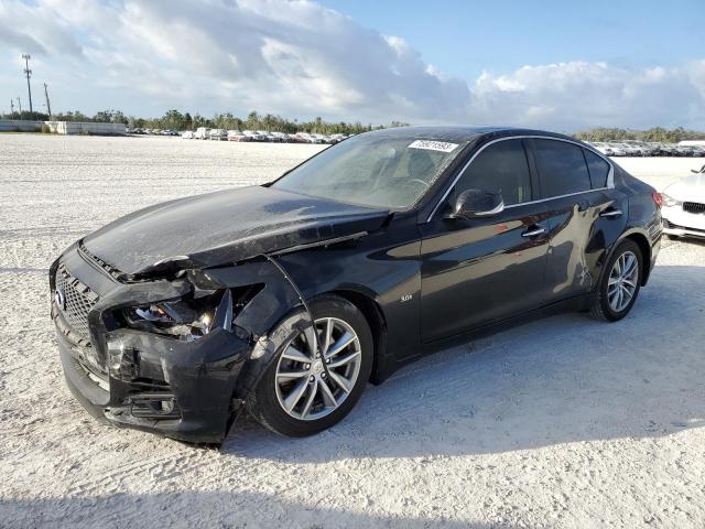 INFINITI Q50 PREMIU 2017 with VIN JN1EV7AR0HM840185 - Photo from auction