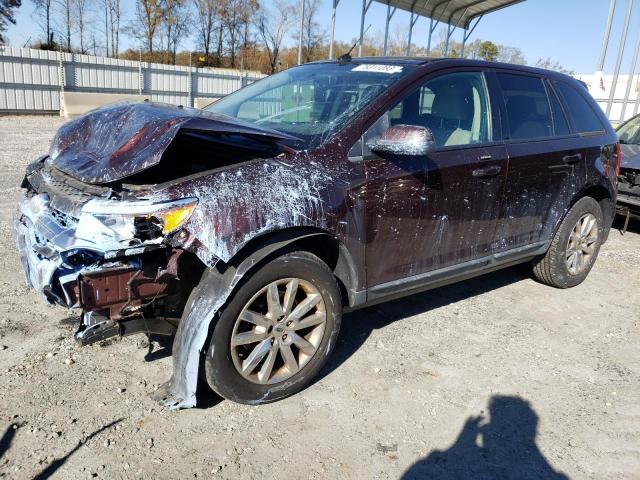 FORD EDGE SEL 2012 with VIN 2FMDK4JC8CBA76186 - Photo from auction