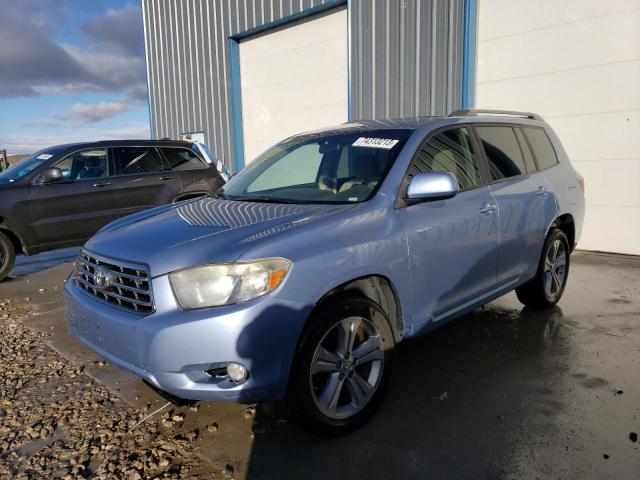 TOYOTA HIGHLANDER 2008 с VIN JTEES43A782059036 - Фото с аукциона