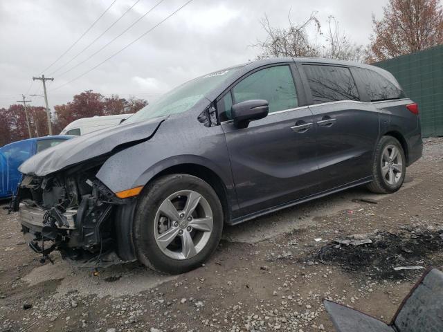 HONDA ODYSSEY EX 2018 with VIN 5FNRL6H53JB007660 - Photo from auction