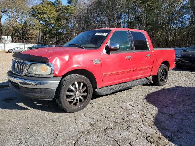 Photo 1 from auction – 2001 FORD F150 SUPER with VIN 1FTRW07W91KE39607