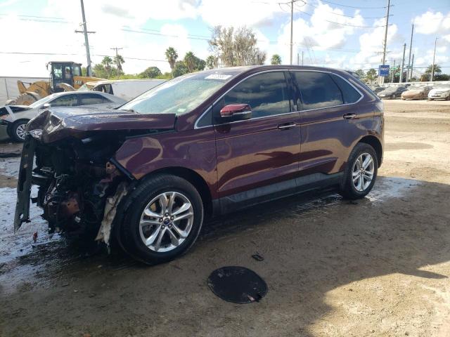 FORD EDGE TITAN 2017 with VIN 2FMPK4K92HBB78025 - Photo from auction