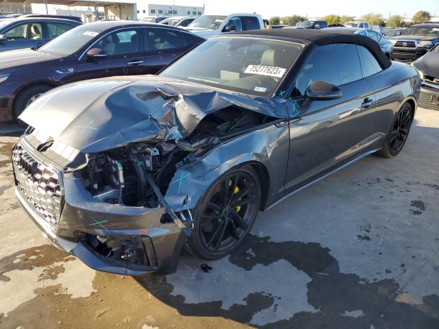 Photo 1 from auction – 2022 AUDI S5 PREMIUM with VIN WAU24GF59NN001695