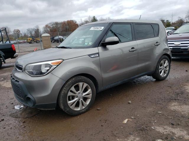KIA SOUL + 2015 with VIN KNDJP3A59F7152242 - Photo from auction