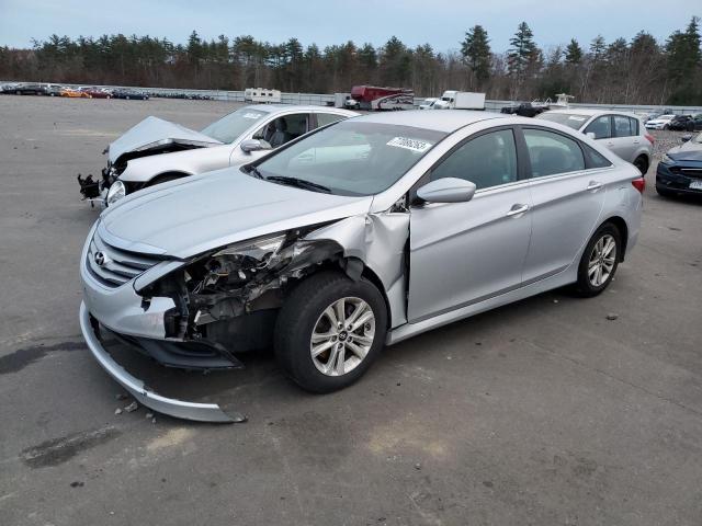 HYUNDAI SONATA GLS 2014 with VIN 5NPEB4AC3EH855432 - Photo from auction