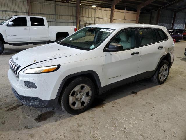 JEEP CHEROKEE S 2015 with VIN 1C4PJLAB2FW580385 - Photo from auction