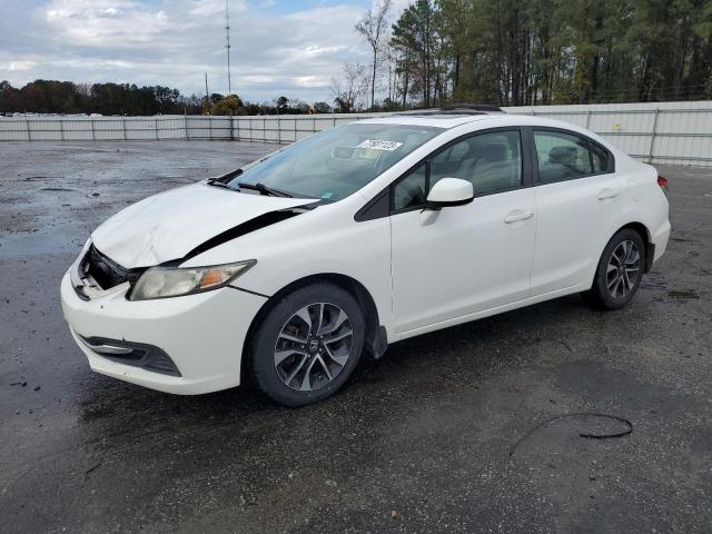 HONDA CIVIC EX 2013 with VIN 19XFB2F86DE226750 - Photo from auction