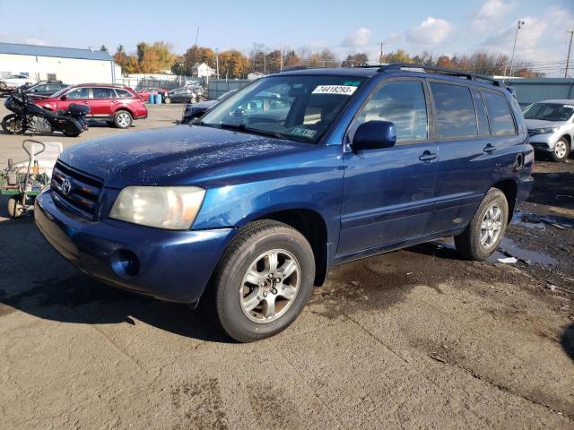 TOYOTA HIGHLANDER 2004 with VIN JTEDP21A640021694 - Photo from auction