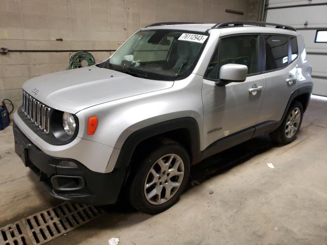 JEEP RENEGADE L 2015 with VIN ZACCJBBT0FPB56413 - Photo from auction