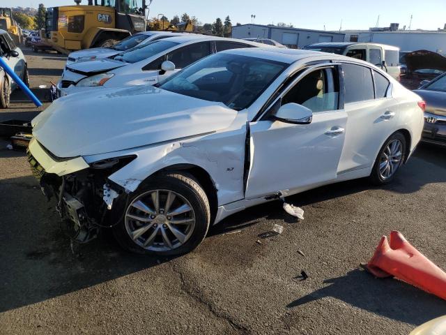 INFINITI Q50 BASE 2014 with VIN JN1BV7AR1EM699075 - Photo from auction