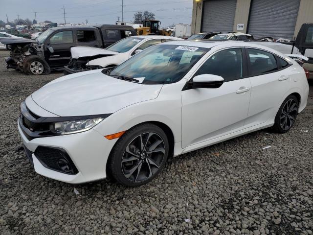 HONDA CIVIC SI 2017 with VIN 2HGFC1E54HH707073 - Photo from auction