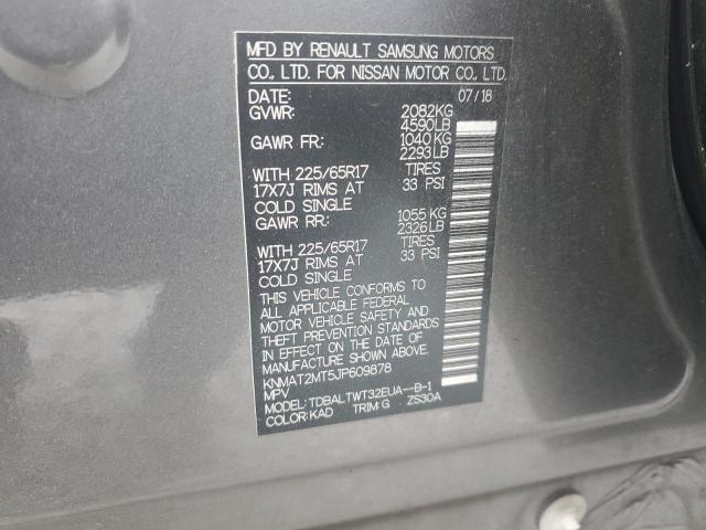 Photo 14 from auction – 2018 NISSAN ROGUE S with VIN KNMAT2MT5JP609878