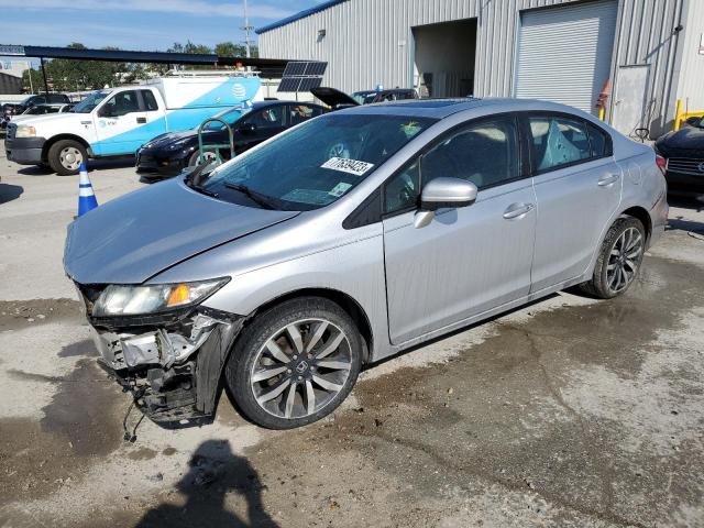 HONDA CIVIC EXL 2015 with VIN 2HGFB2F99FH534187 - Photo from auction