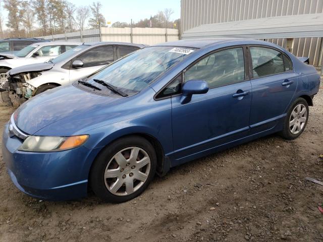 HONDA CIVIC LX 2008 with VIN 1HGFA16508L077382 - Photo from auction