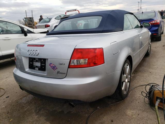 Photo 3 from auction – 2003 AUDI A4 3.0 CAB with VIN WAUAT48H13K021250