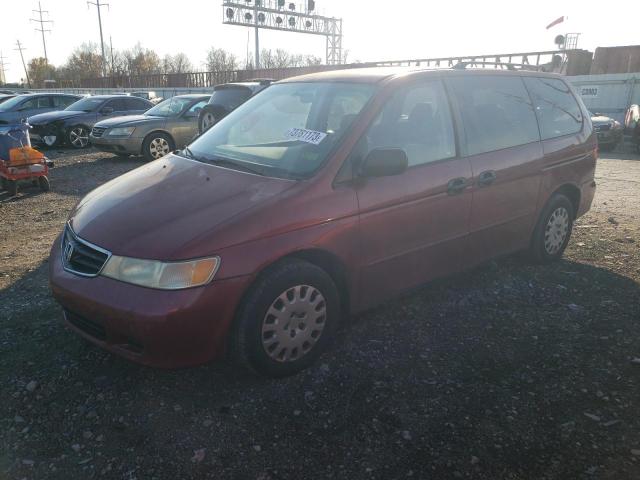 Photo 1 from auction – 2002 HONDA ODYSSEY LX with VIN 5FNRL18592B054471