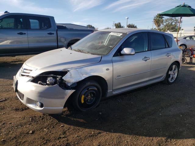 MAZDA 3 HATCHBAC 2005 with VIN JM1BK143451302602 - Photo from auction