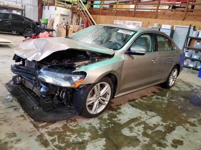 VOLKSWAGEN PASSAT SE 2015 with VIN 1VWBT7A38FC067936 - Photo from auction