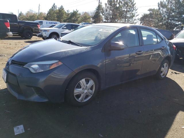 TOYOTA COROLLA EC 2014 with VIN 2T1BPRHE3EC058089 - Photo from auction