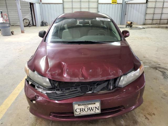 Photo 5 from auction – 2012 HONDA CIVIC LX with VIN 2HGFB2F55CH574923