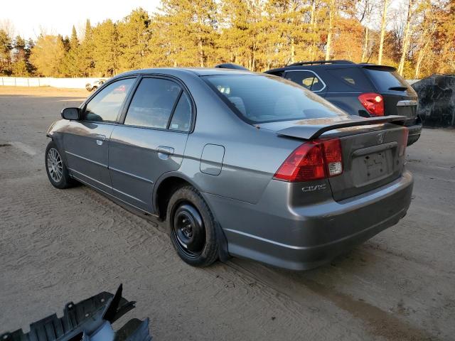 Photo 2 from auction – 2005 HONDA CIVIC EX with VIN 2HGES26725H557612